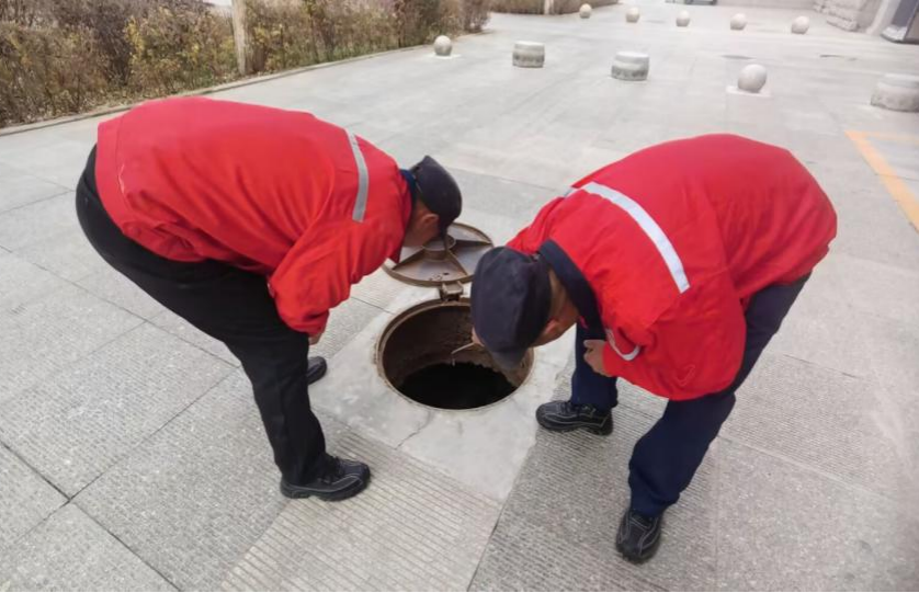 甘肃盐池湾国家级自然保护区管护中心完成机关供暖管道维修工作