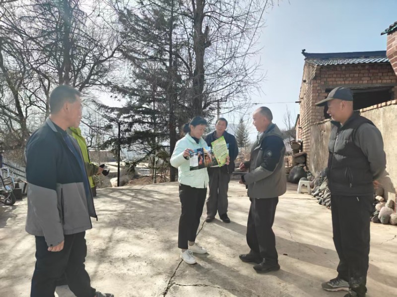 磨沟保护站扎实开展森林防火期宣传管控工作