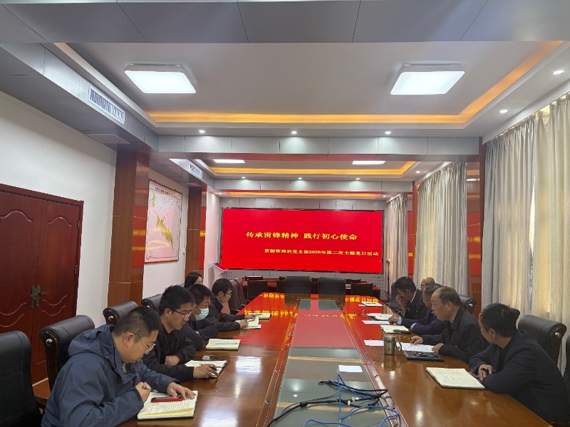 资源管理科党支部开展“传承雷锋精神践行初心使命”主题党日活动