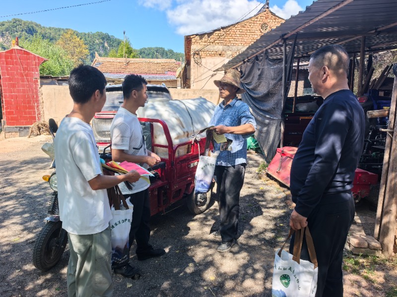 沙河滩保护站开展综合性普法宣传活动